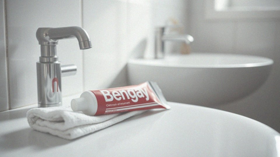 Jak działa maść czerwona Bengay?