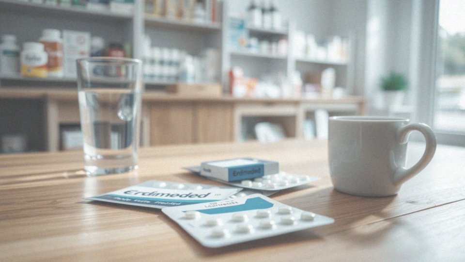 Jakie są zalecane interakcje z innymi lekami przy stosowaniu Erdomed?