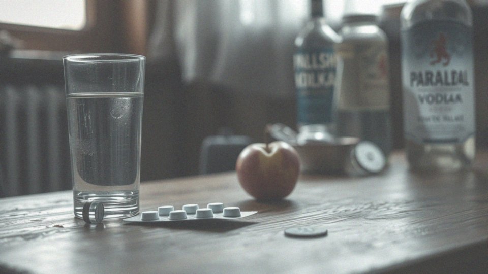 Po jakim czasie od zażycia paracetamolu można pić alkohol?