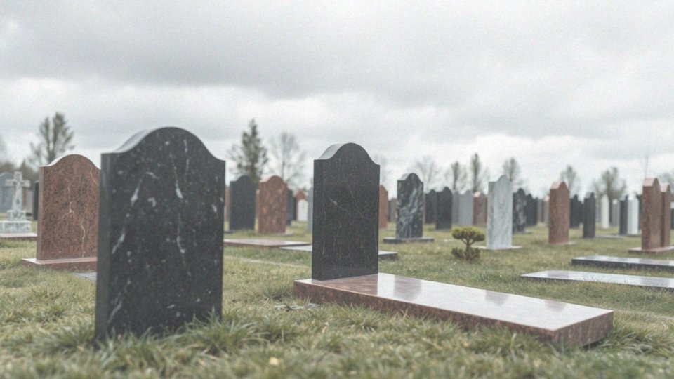 Jakie kolory są dostępne dla nagrobków pojedynczych?