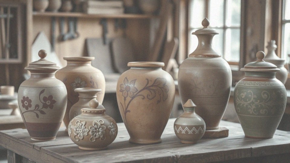 Jakie cechy mają urny ceramiczne?
