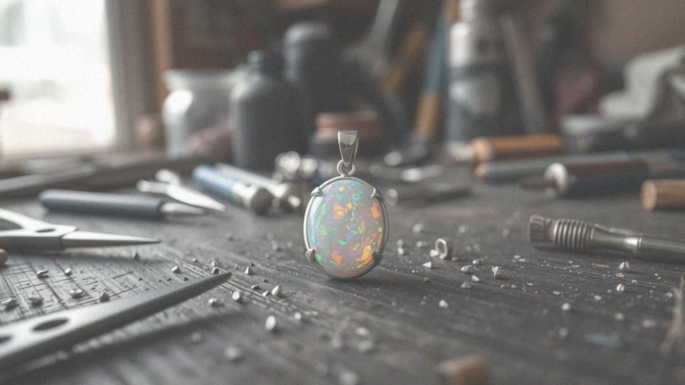 Jakie zastosowanie ma opal w biżuterii?