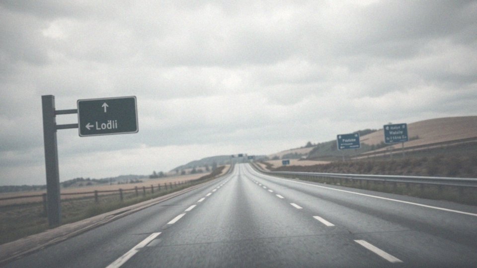 Jak wygląda odległość do Łodzi z punktów tranzytowych Polski?