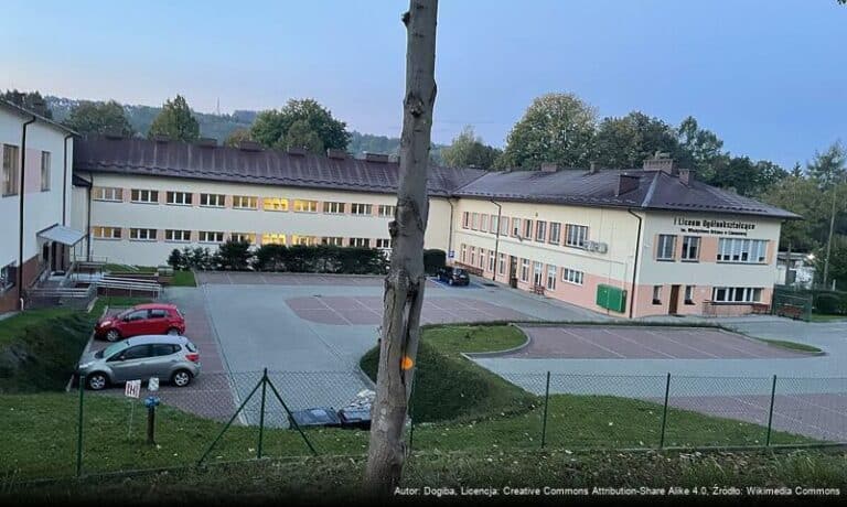 I Liceum Ogólnokształcące im. Władysława Orkana w Limanowej - Miasto